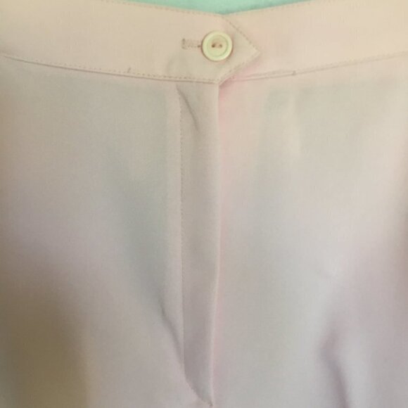 NWT Loubella Vintage Pants High Waist Wide Leg Light Pink Women's Size 10-11 - Picture 9 of 9
